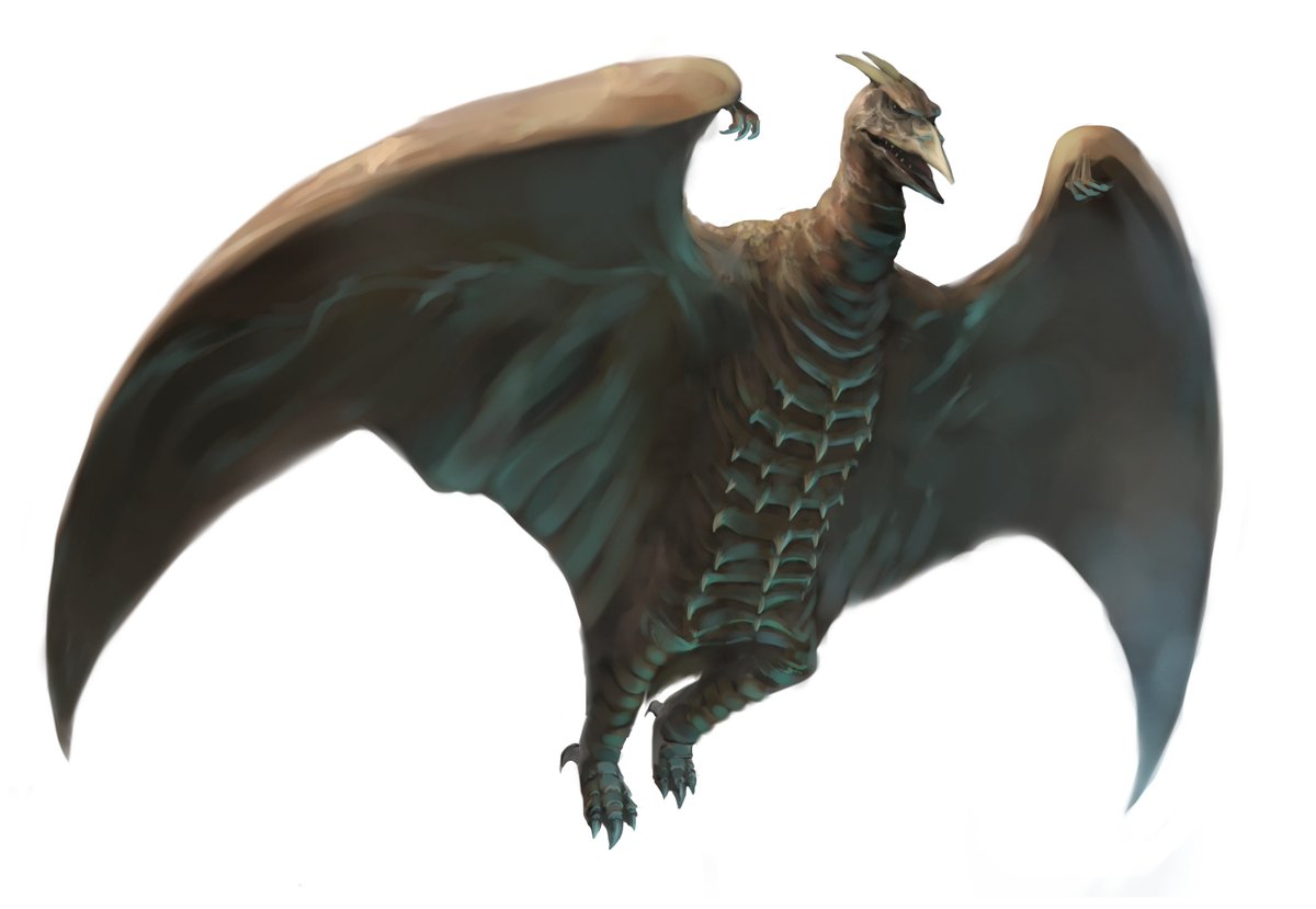 空の大怪獣ラドンとメガヌロン #ラドン ＃メガヌロン #Rodan