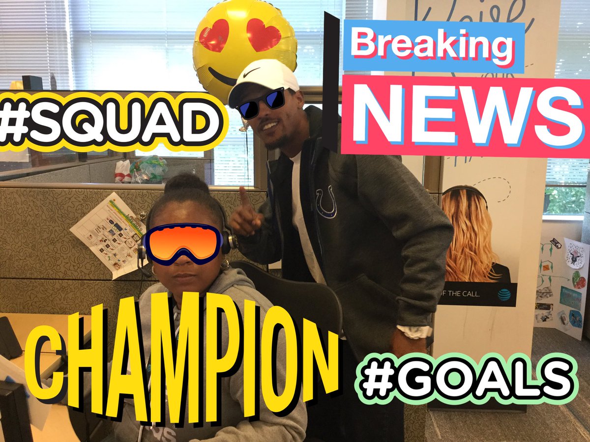 Drepowell3's tweet photo. BREAKING NEWS!! CHAMPION @TaylorG_Smith showing up and showing out for #TeamWest thinking outside the box creating a personalized solution w. the AAL #squadgoals @KathyValladare8 @anthonyetuggle @N_Vega_Guadian @AaronWest626 @edenley1 @IamJosephL https://t.co/TWrR0eGNul