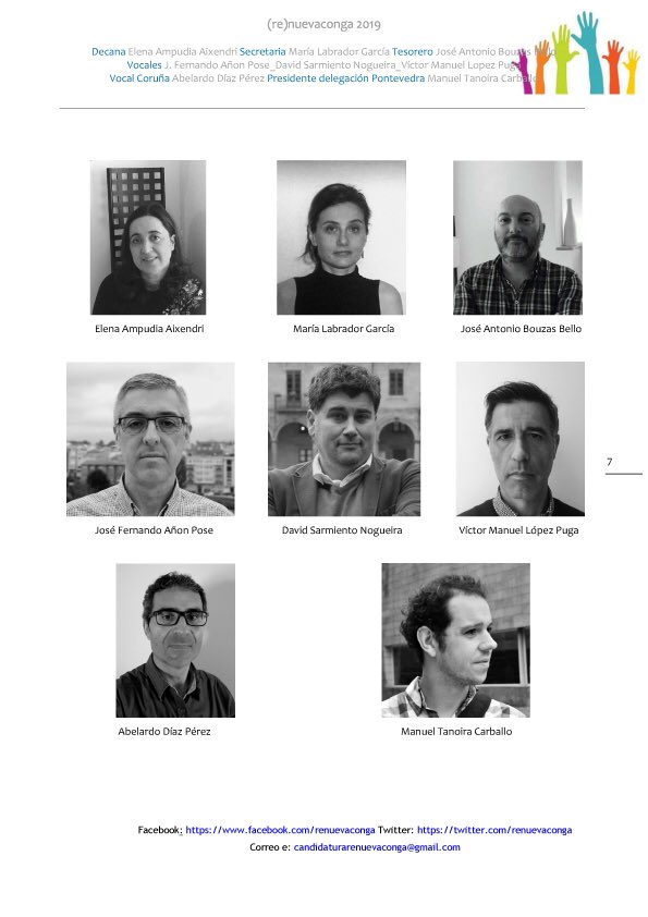 renuevaconga's tweet photo. #EleccionsCOAG #COAG #arquitectas #arquitectos #arquitectura
 #programaelectoral2019
QUIENES SOMOS
 Renuevaconga 2019 está integrada por un grupo de arquitectos que se presenta a las elecciones para elegir los órganos de gobierno del Colegio Oficial de Arquitectos de Galicia... https://t.co/WVK0AbJa6g