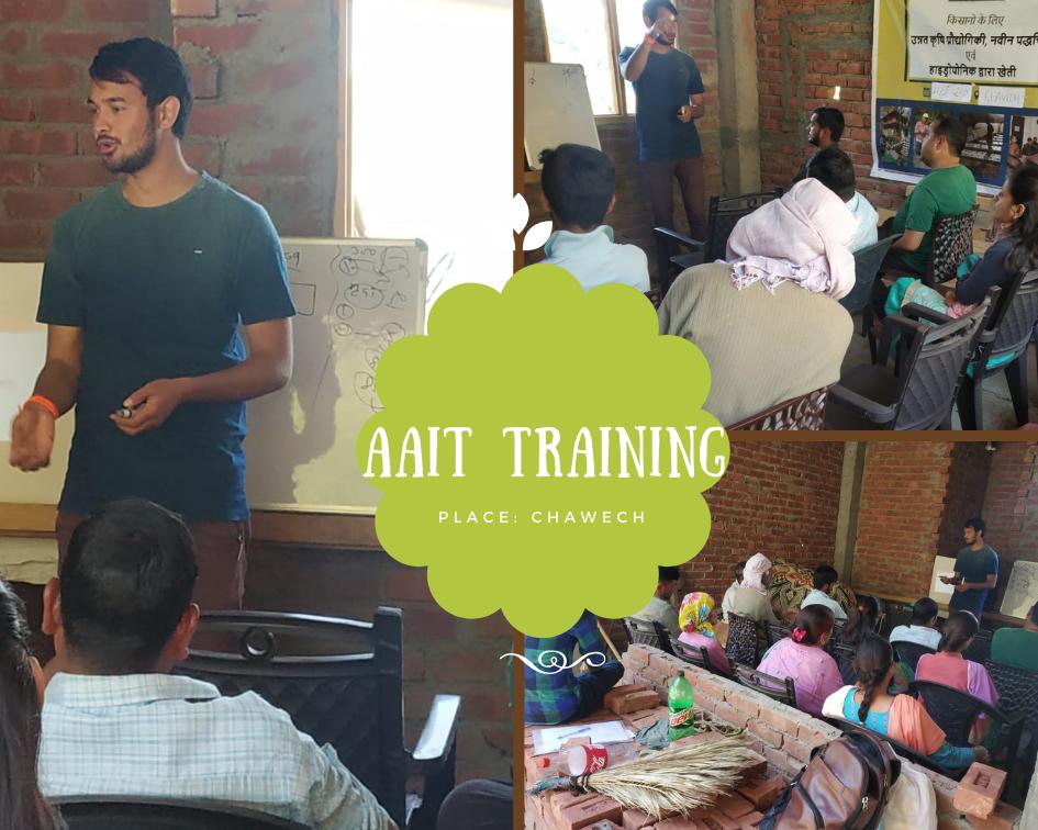 NSFIndia's tweet photo. "Tell me and I forget, Teach me and I'll remember, Involve me and I'll learn"- Benjamin Franklin. Farmers getting involved in the #AAIT training from the Chawech Village, Shimla #agriculture #innovations #Plasticmulching #hydroponics https://t.co/EscDTHBc5c