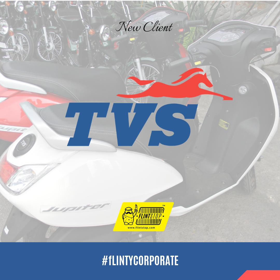 Flintstop's tweet photo. India's go-to motorcycle maker since 1978, is also a #happyflintstopper
#motors #tvs #happy #best #corporateclient #flintstop #quirky #vehicle https://t.co/XhXCvnJpMj