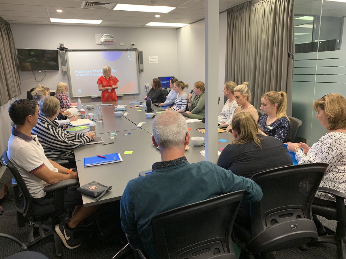 TanyaWhyte5's tweet photo. High Impact Leadership for our Assistant Principals in Wagga. A desire for continuous improvement and networking. https://t.co/v68gVDzdyL