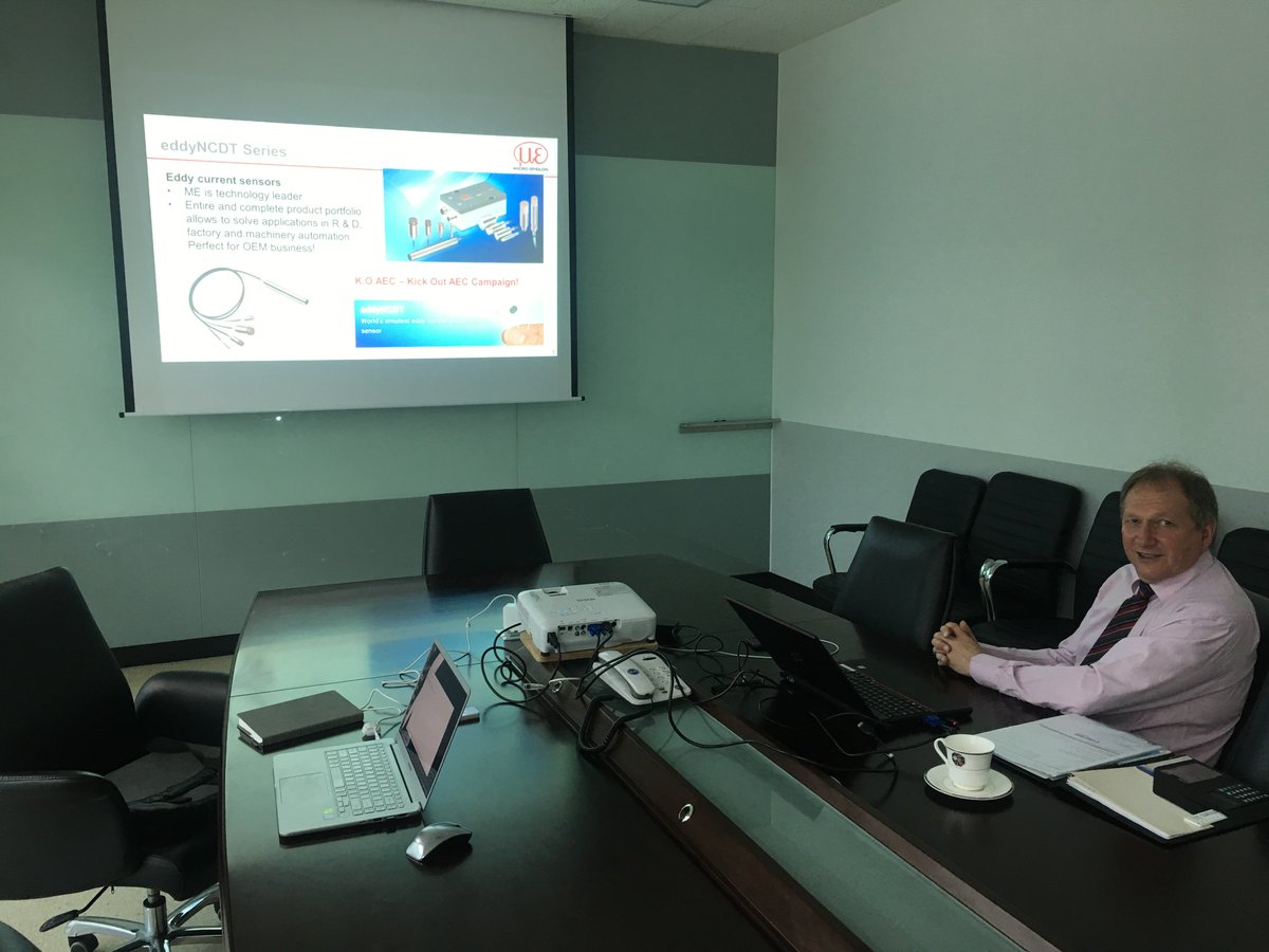 kaissensor's tweet image. Micro-Epsilon사 방문. #MicroEpsilon