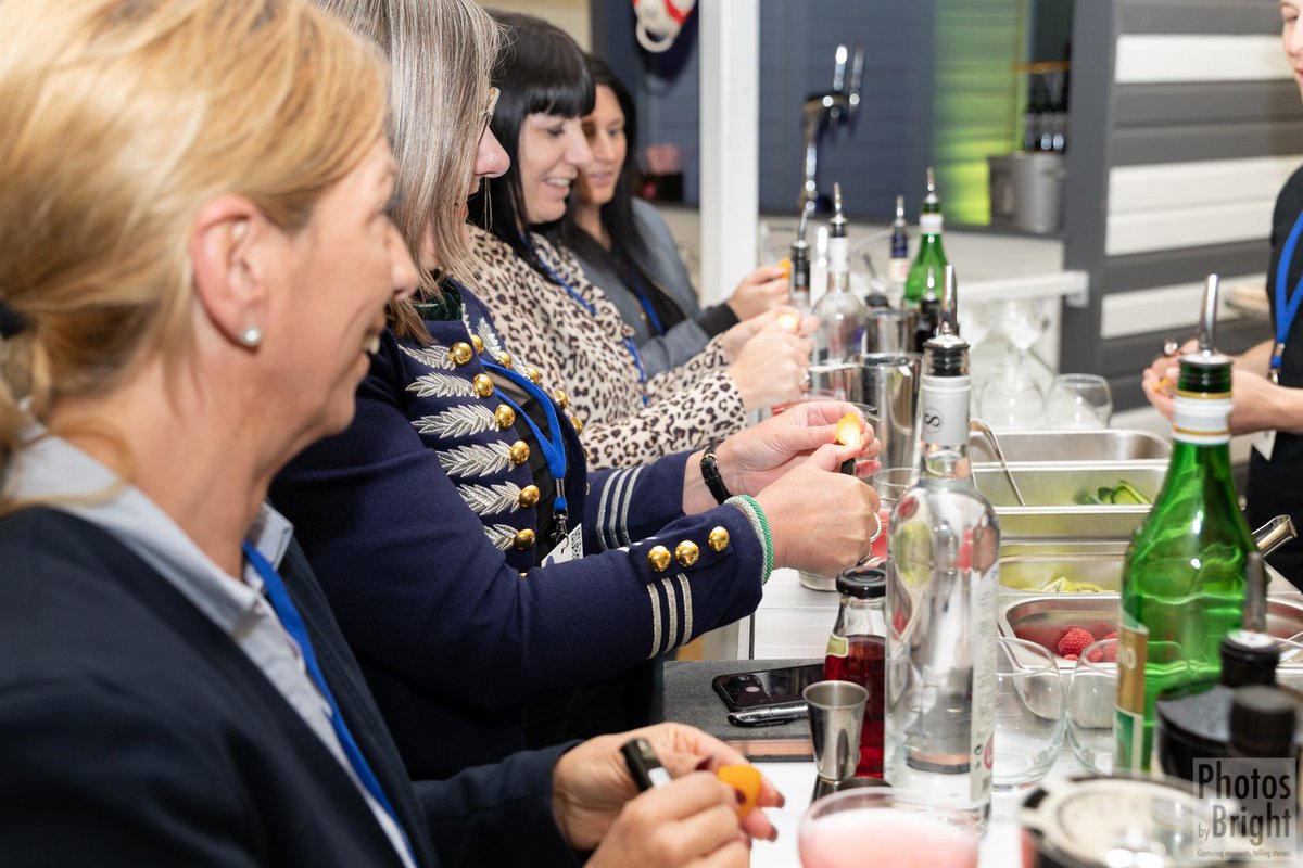 We love having fun workshops for our attendees to take part in &amp; this year <a href="/ukmobilebars/">UK Mobile Bars</a> hosted a fabulous cocktail masterclass.

The attendees certainly produce some lethal drinks lol

#VExpo19 #eventprofsuk