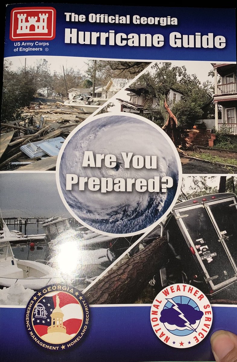Are you prepared? Hurricane guides are out at some of the local businesses in Sylvester. Also, here are phone numbers for local EMAs. Get your guide!!! #2019atlantichurricaneseason #beprepared #helpushelpyou #HurricaneSeason #GaWx #WorthStrong #wegotyourback
