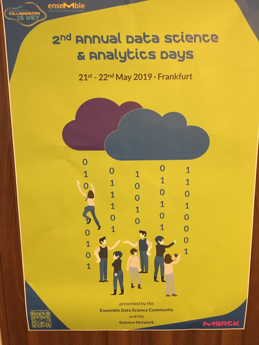 NeleReimers's tweet photo. Day 2 starting soon #DataScience #peopleanalytics https://t.co/LUfRSSSYlM