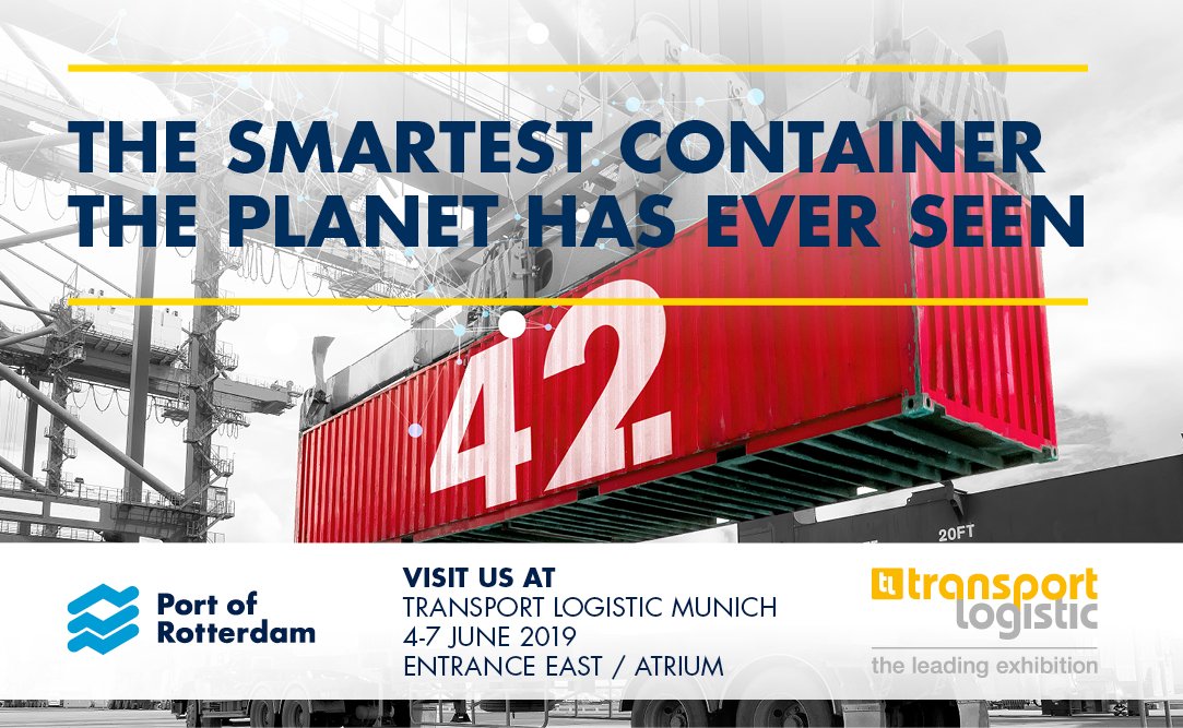 Meet Container 42. The world’s smartest container aims to answer questions about the future of technology, sustainability and logistics efficiency. Read all there is to know about smart containers &amp; ports in our latest white paper bit.ly/2JjHLEG