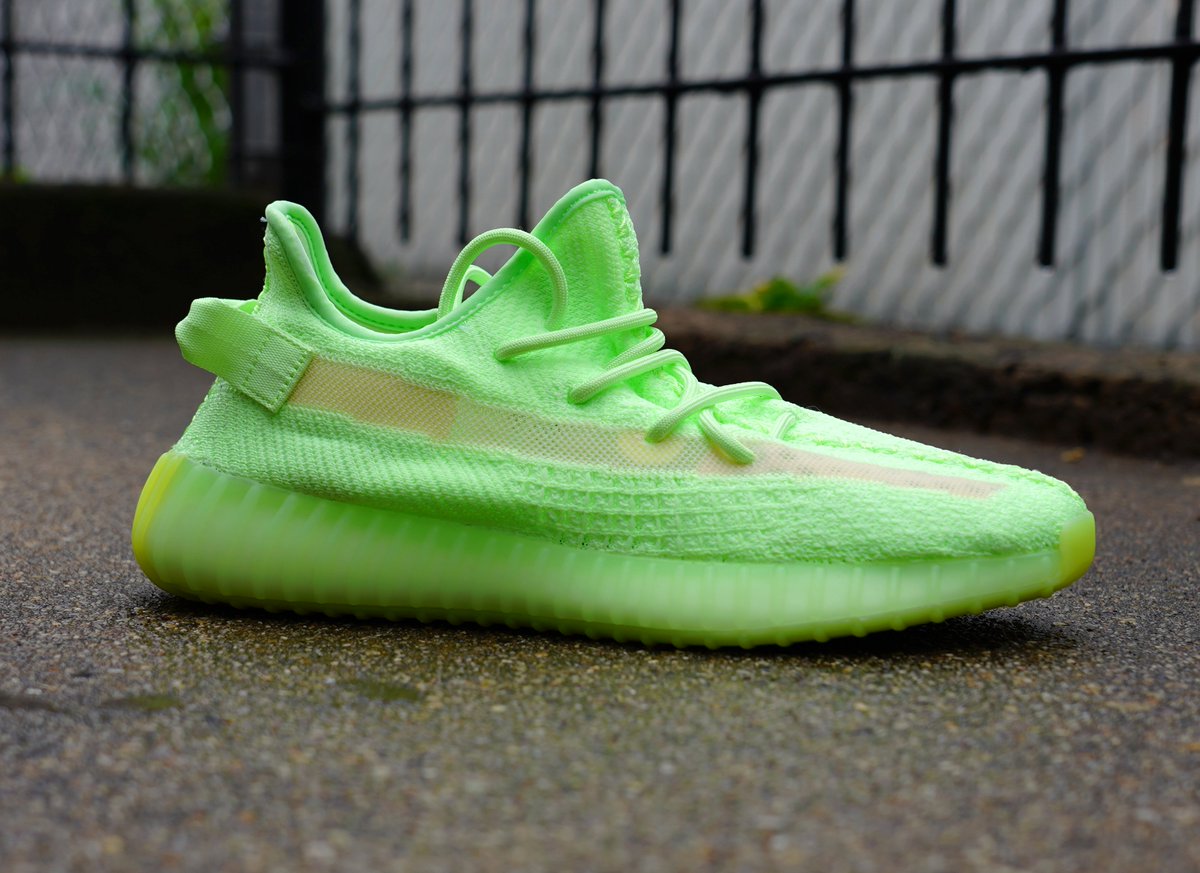 yeezy glow shock drop