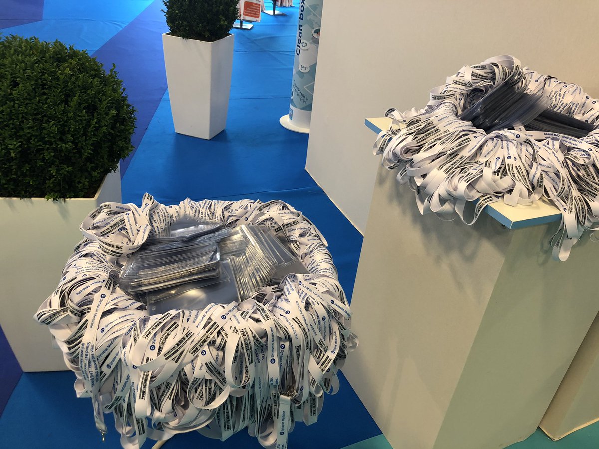 SynapseMedFR's tweet photo. #PHW19 : Deuxième jour de la @ParisHealthcare 2019 ! 
🔵 Avez-vous pensé à récupérer votre tour de cou @SynapseMed pour votre badge à l’entrée du salon ? 
N’hésitez pas à nous rendre visite au stand B47. 📍
#esanté #hcsmeufr #healthtech #healthcare https://t.co/D1YYknuGkU