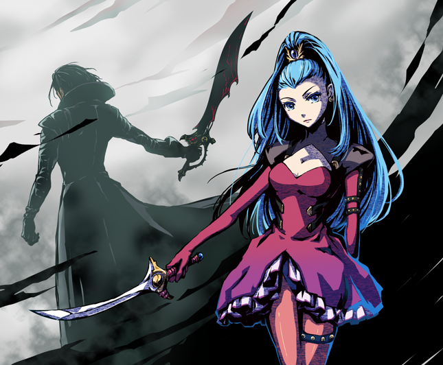 10riさかな 三魚月 どなたかこちらのキャラクターを知っている方はいますか ヒントは持っている剣です 正解は1998年発行の小説版テイルズオブデスティニー天地戦争編のアトワイトです 後ろはカー T Co Nvpzrjjfat T Co Zi4p6csm4b