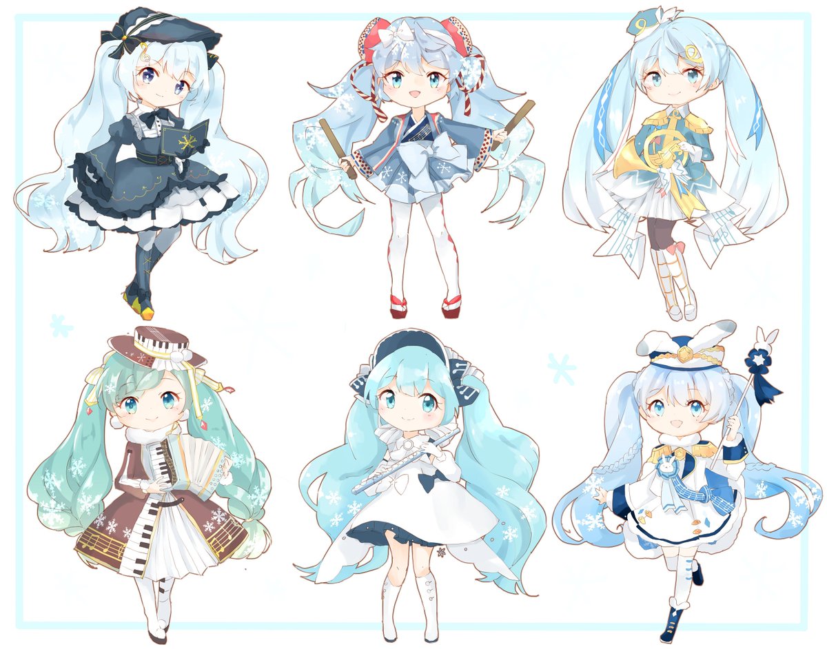 百宮 Snow Miku 雪ミク 雪ミク