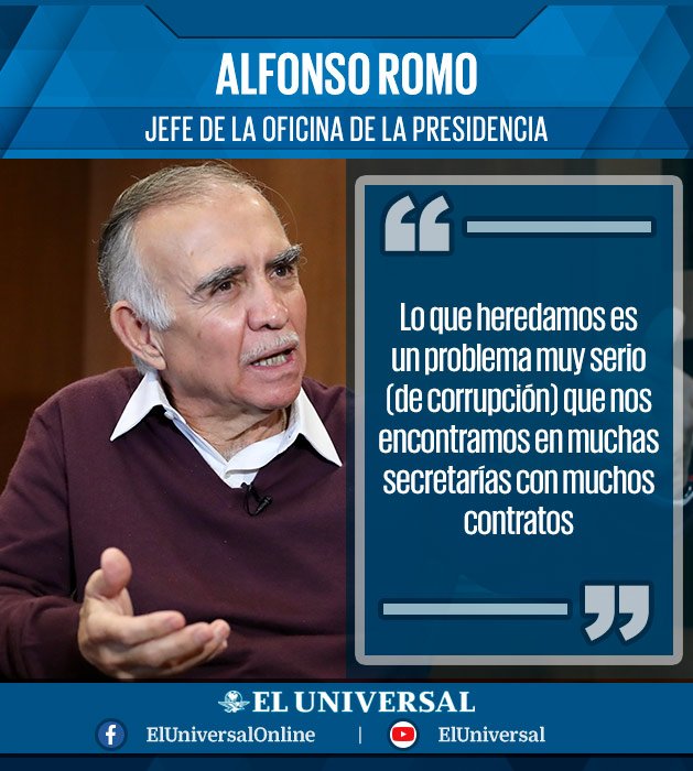 El_Universal_Mx's tweet image. Alfonso Romo pidió a todos los mexicanos que en lugar de hablar mal, destaquen lo bueno, porque se necesita crear un ambiente optimista eluni.mx/gusgkuo