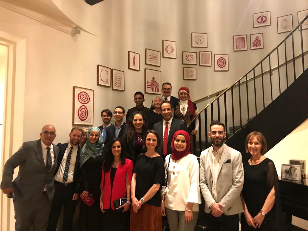 yas_salem's tweet photo. Disfrutando un año más de la invitacion del Sr. #DukeBuchan para acompañarles en el #iftar2019 @USembassyMadrid en compañía del consejero economico #benjaminziff y su esposa #AnatHornungZiff Gracias por la invitación #Iftar2019 #Ramadán2019 #UsembassyIftar https://t.co/mGN2fmt7RE