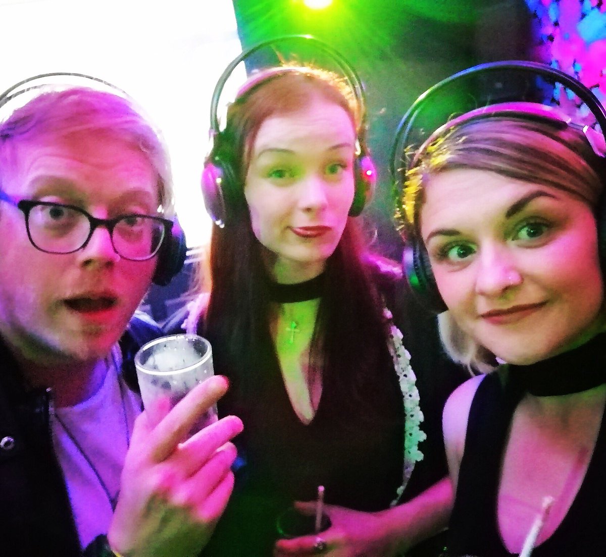 EdWebber1's tweet image. When a #silentdisco happens