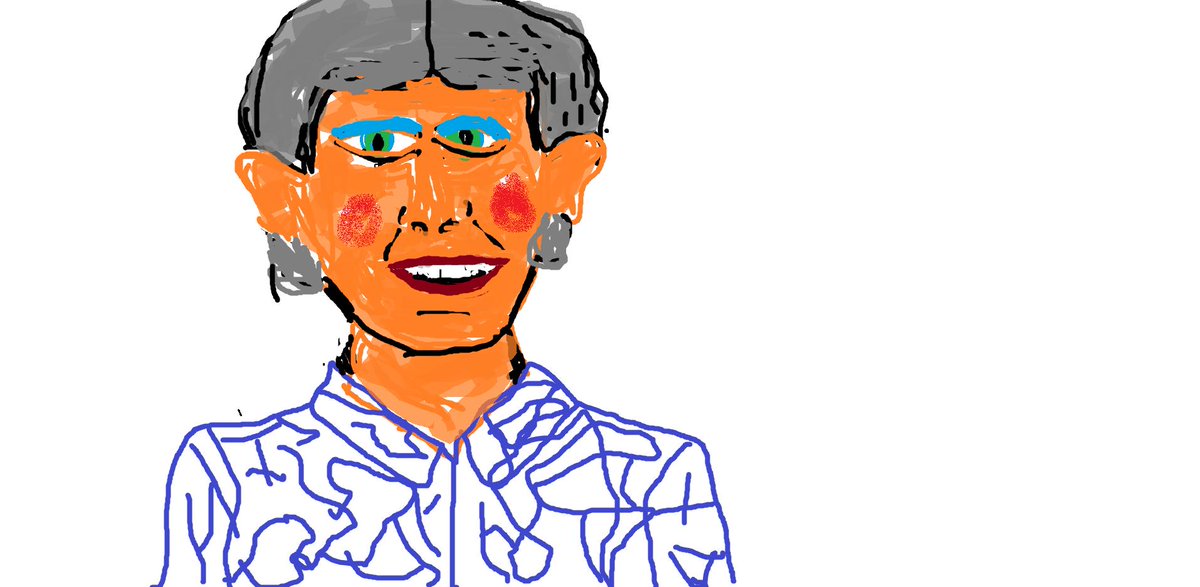 MichelleCDCF's tweet photo. On Monday @CountyDurhamCF visited @PactHouse, a fabulous community cafe operating a crisis foodbank from the vault of the former bank they occupy! I chatted to Alan who wanted to draw me using one of the computers so crucial to many users of @PactHouse. The result.....I love it! https://t.co/akqjSG3DuT