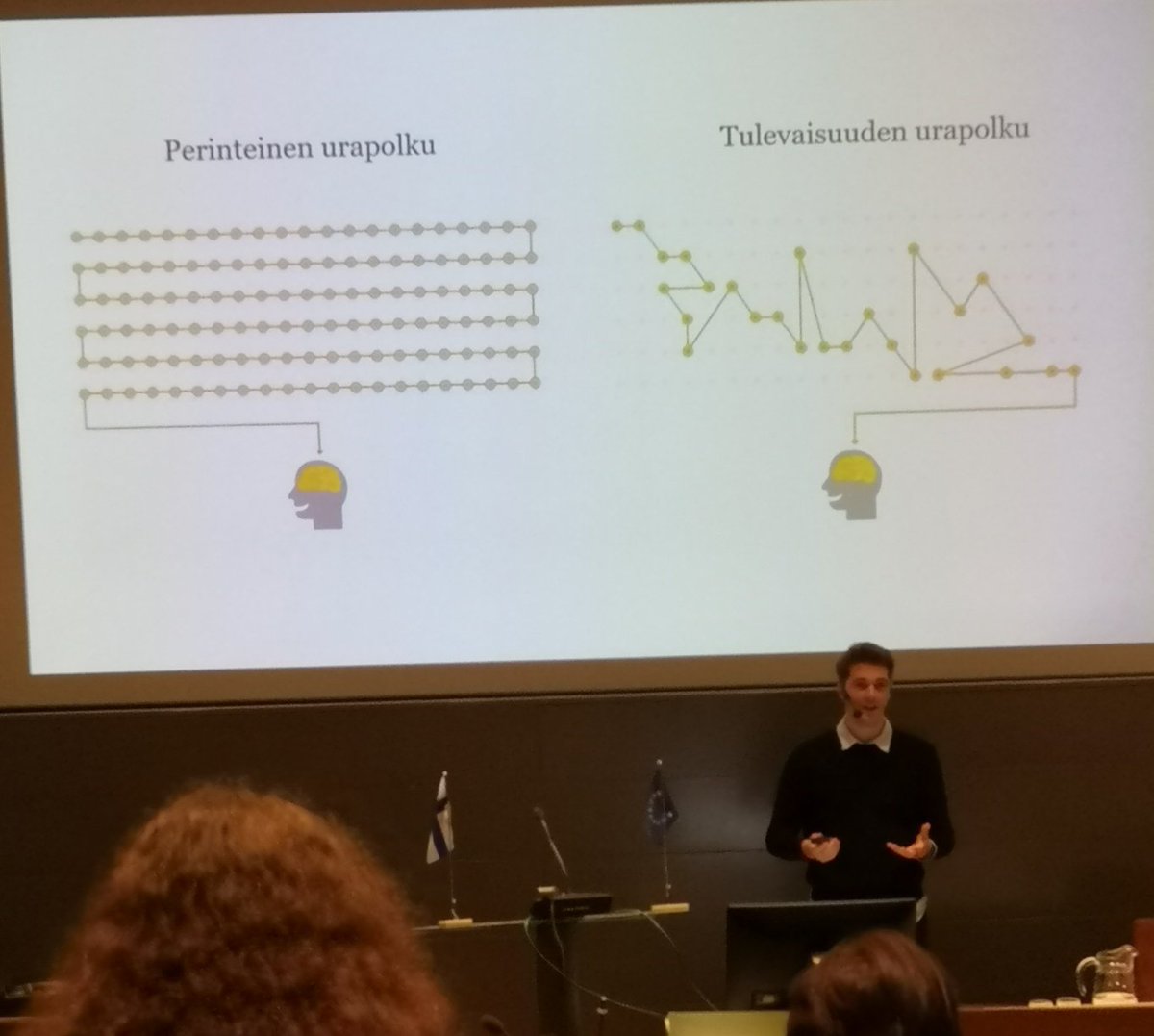 Miten identiteettimme rakentuu tulevaisuudessa, kun urapolkumme on siksakkia? <a href="/PerttuPolonen/">Perttu Pölönen</a> #Taitaja2019 #ammatillinenkoulutus #tulevaisuudenosaaminen