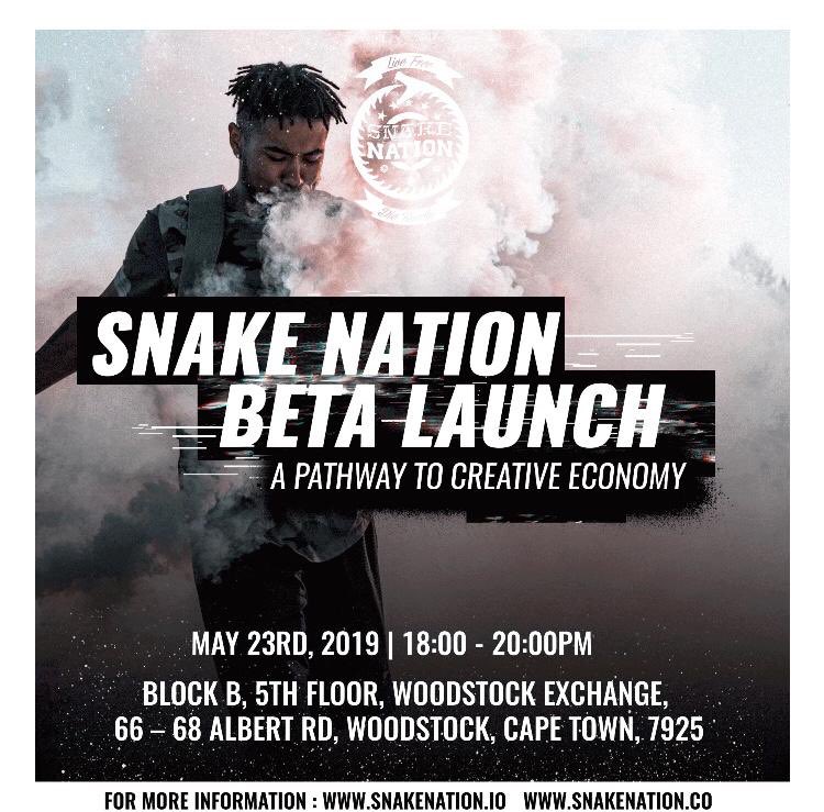 Welcome Rebels, Come build with the Snake Nation team as we host an event on the creative economy, talk about our platform SnakeNation.io, BlockChain and Impact. S/O to the #SnakeNationSocieties coming out 
#snakenation #livefree #dierowdy #uwc #uct #cput