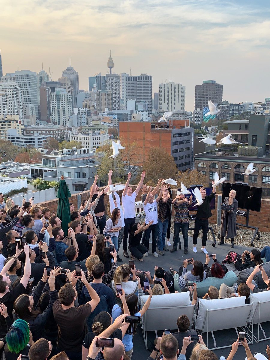 It’s been an especially amazing week to be a part of the <a href="/canva/">Canva</a> story. 

- Acquired Pexels &amp; Pixabay
- Launched our new Photos Unlimited subscription 
- Launched Canva Pro
- Opened our slick new office
- Became a $2.5bn company
- Celebrated it all!  🎉 

techcrunch.com/2019/05/20/gra…