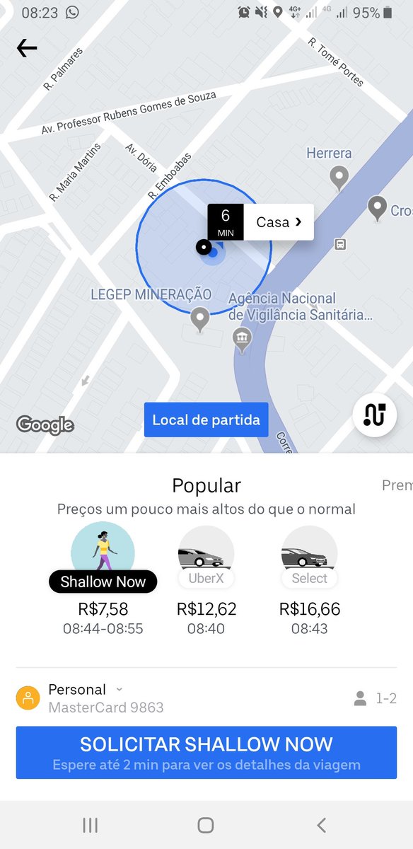 Hahahahahaha... zueira never ends!
<a href="/Uber_Brasil/">Uber Brasil</a> arrasou!!!
#JuntosEShallowNow #Uber