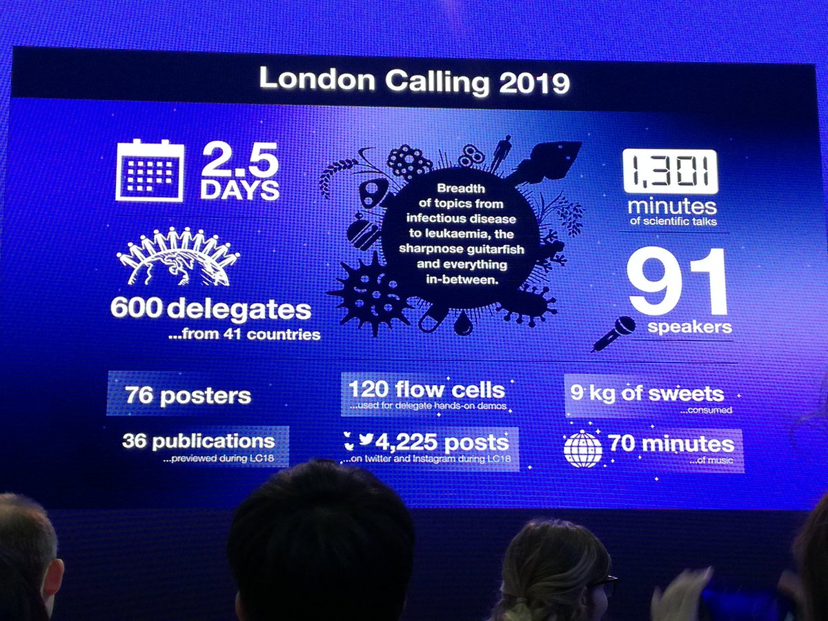 Excited to be here with <a href="/J_MartiCarreras/">Joan Martí-Carreras</a> ! #NanoporeConf