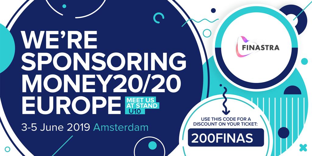 Want to join Money20/20 in Amsterdam? Use our discount code 200FINAS when you register at: ow.ly/AX8n50uiR35 #M2020EU #openbanking