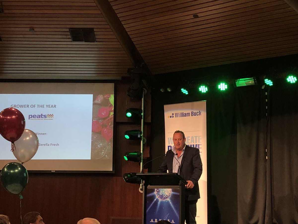 RundleTom's tweet photo. Congrats to Mark Pye from #Zerella Fresh on his Grower of the Year award at the @AUSVEG_SA industry awards for 2019 https://t.co/7I4ueayd0M