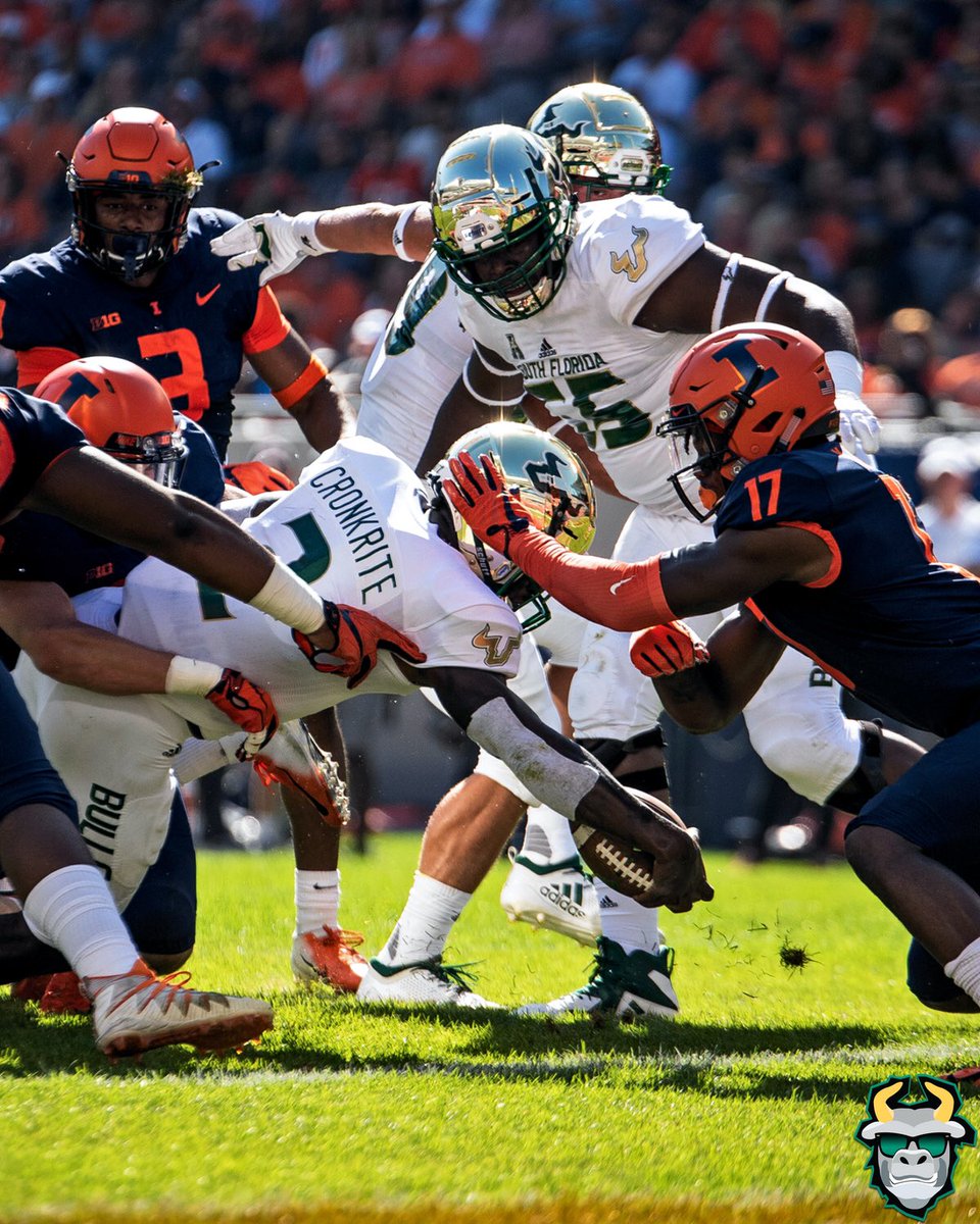 SoFloBulls's tweet image. you don’t want no smoke 💨💨
After missing the spring to fully heal, USF RB Jordan Cronkrite will return to the field against Wisconsin to kick off another 1,000+ yard rushing campaign
⛽️ @JCronkk 
#MadeInDade #Cronkkk #USF #3StripeLife #PlayFastScoreFaster