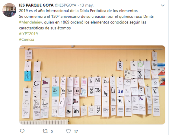 estroncios1's tweet photo. Esta actividad ya se ha hecho en el IES Parque Goya ¡y el resultado es fantástico! https://t.co/I9YW69uknY