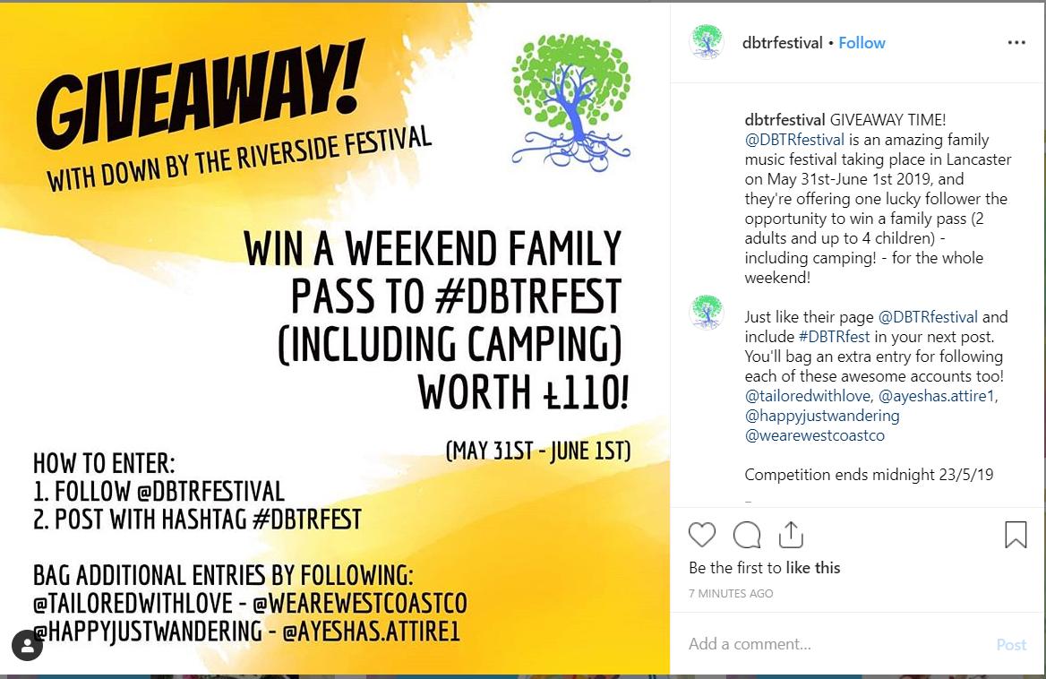 Down By The Riverside Festival 🌳 tweet media