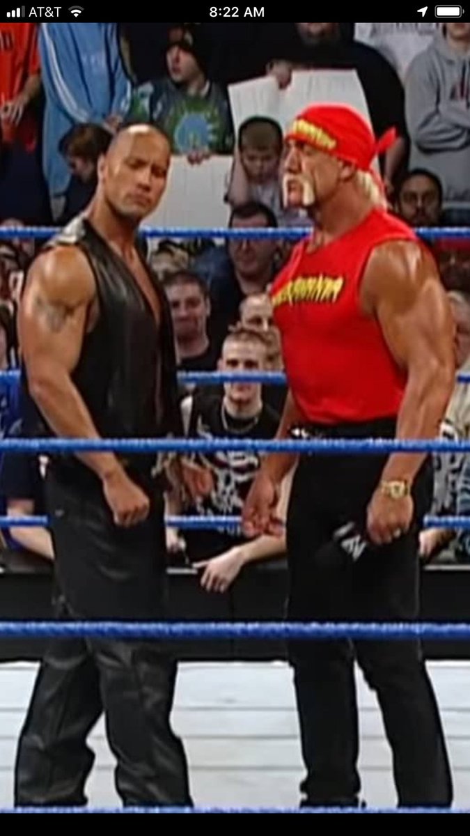 Hulk Hogan on Twitter: "Woke up in a pool sweat 3:30 morning dreaming that the Rock stole my spot as the leader of the nWo brother,worst nightmare I've ever