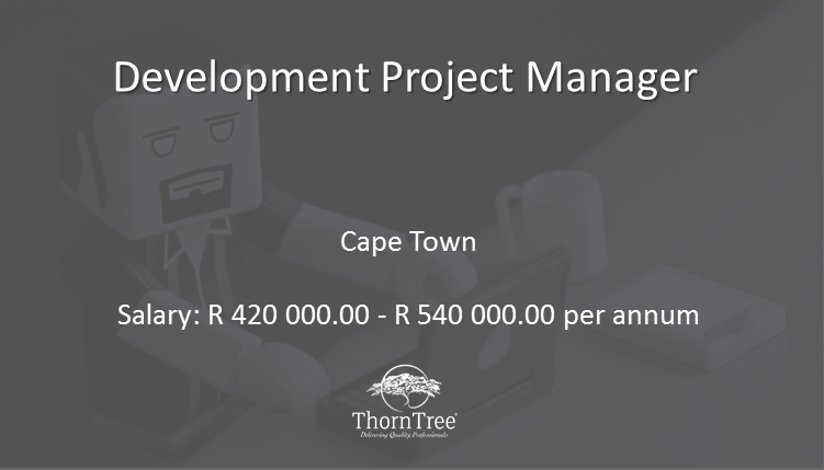 ThornTreeGroup's tweet photo. JOB OPPORTUNITY!!! We are recruiting for a Development Project Manager to join our client, a growing Cape Town based, South African Software House, developing Enterprise (nTier) Application Software.

For more info about this role, visit: https://t.co/6YjdgYPmCy
#JobSeekersSA https://t.co/vsYWGjPUFM