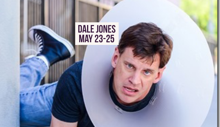 ComedyIndy's tweet photo. @dalejonescomic starts tomorrow! Dale combines his machine gun style delivery with a healthy dose of animated faces, quick improvisations, and well placed physical comedy.  Basically he leaves the audience wishing they had his energy. @indycomedy #indy https://t.co/N2IwtlmOf6 https://t.co/qBkupDhqgn