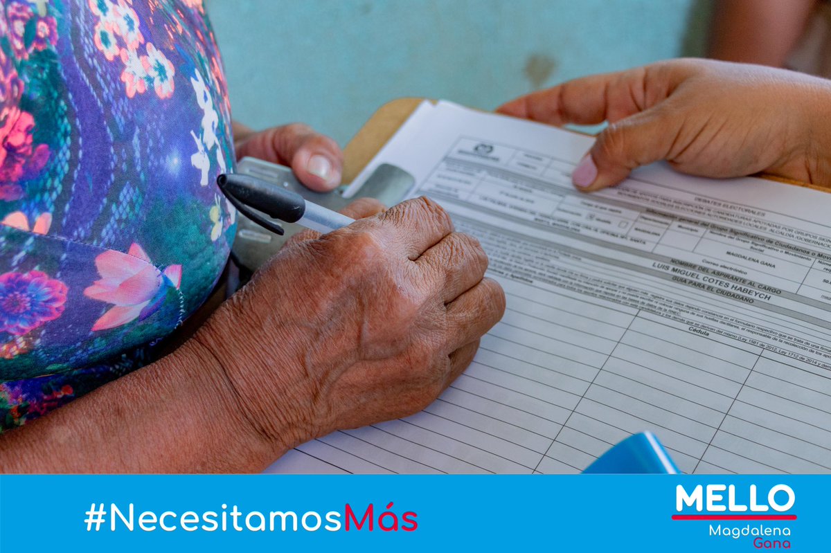LuisMiguelCotes's tweet photo. Seguimos recogiendo firmas en medio de la simpatía que despierta nuestro movimiento #MagdalenaGana en todos los barrios de Santa Marta. https://t.co/UueSgBlRmE