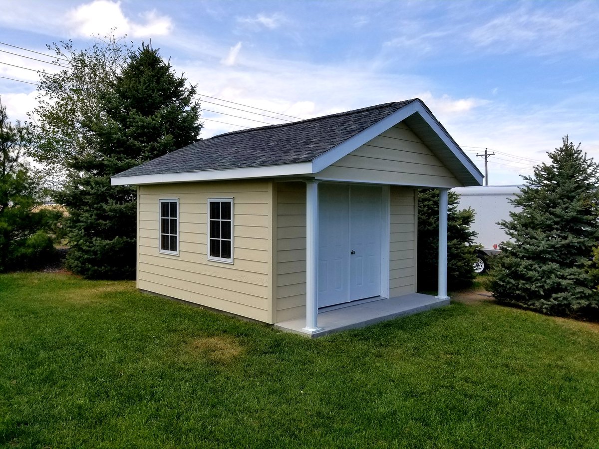A couple of weeks ago the construction class finished their main project of the year which was a 16' x 12' shed. We're looking for projects for next school year. Either contact myself or the school for more info. #chasecopride <a href="/ccs_longhorns/">Chase County Schools</a>