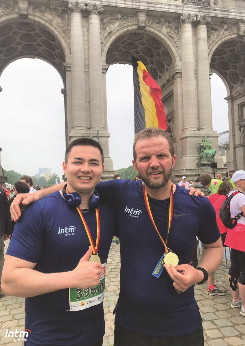 IntmGroupe's tweet photo. Bravo à nos coureurs @GroupeINTM qui ont participé dimanche au 20 km de Bruxelles Door Brussel ! 💪
Le parcours reliait les plus beaux monuments de la Ville de Bruxelles et de la Région de Bruxelles-Capitale.
#20kmdeBruxelles #GroupeINTM #Course #IT #Conseil https://t.co/9y58gjXXMQ