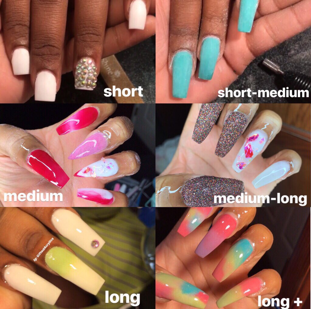 Nail Length Chart