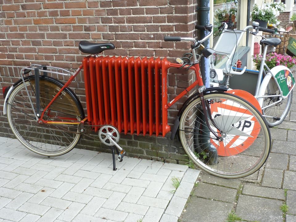 Radiator bicycle