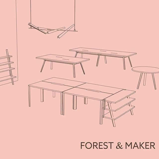 Meet #graft the new solidwood office furniture collection.
Designed by @stac_architecture and brought to life by the talented team @forestandmaker 
This collection launched yesterday @clerkenwelldesignweek and will be on show till late Thursday. 
Can’t w… bit.ly/2El7NDp