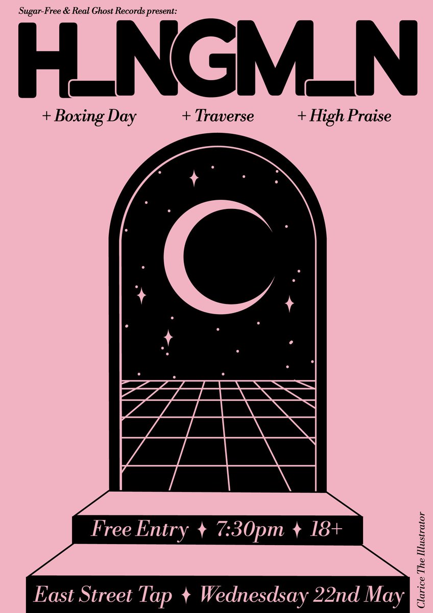 LIVE MUSIC 🎶 free entry <a href="/sugarfreeuk/">Sugar-Free Records</a> show tonight with local emo/pop punk duo <a href="/hngmnuk/">h_ngm_n</a> + @boxingdayBEL + Traverse + High Praise!