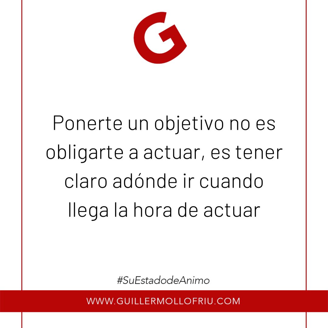 gllofriu's tweet photo. Sin objetivos, comprometes tu rendimiento y tu productividad desafina. Aún así, el objetivo no es una obligación sino la meta al final del camino. Pon tu foco en él 💪 #coaching #SuEstadodeAnimo #fincoach #asesoresconalma #DISC #valores #empresa #desarrollopersonal #HighPotential https://t.co/prXmQrpW1r