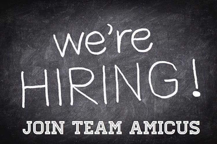 HIRING! We are looking for full time Supervisor and Chef to join our team. Send your CV to info@amicusrestaurant.ie