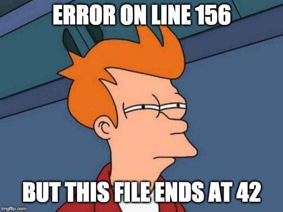 GBAKo78's tweet photo. 🤣🤣 #coding #programming #itworld #digitalewelt #computer #errorcoding #debug #error #erroronline https://t.co/oF9ocy9EUu