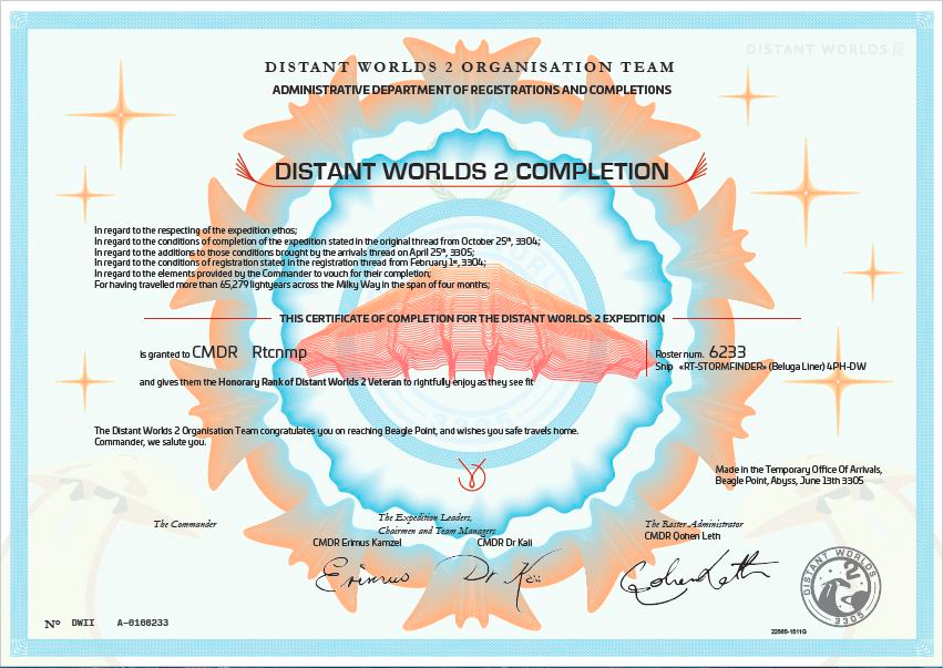 SanctisFr's tweet photo. Félicitations aux Commandants @SanctisFr @sh0t59, Habarth et @rtcnmp pour leur périple #EliteDangerous #DistantWorlds2 jusqu'à #BeaglePoint. Vous pouvez suivre leur retour #BackFromTheDepth avec le @DeepSNetwork sur les lives #Twitch de @sh0t59 https://t.co/2K2Otdsv9B https://t.co/s3dTgxZH2N