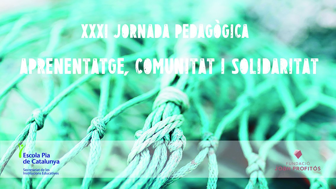 EpiaCalella's tweet photo. 31 Jornada Pedagògica de @escolapiacat a Calella. Aquest proper dissabte. Formar part d’una Institució amb 20 escoles d'arreu de Catalunya ens permet intercanviar recursos i experiències. #AprenentatgeServei #SUMMEM https://t.co/VJqRVUMgba