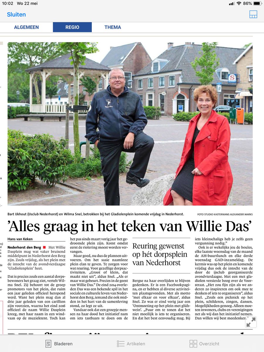Mooi initiatief van Bart IJkhout van <a href="/IJsclubNDB/">IJsclub Nederhorst</a> en <a href="/WilmaSnel/">Wilma Snel</a>. Betrokken inwoners uit Nederhorst den Berg die initiatief nemen en graag meehelpen voor meer reuring en bruisendheid in het dorp👍🏻 #top