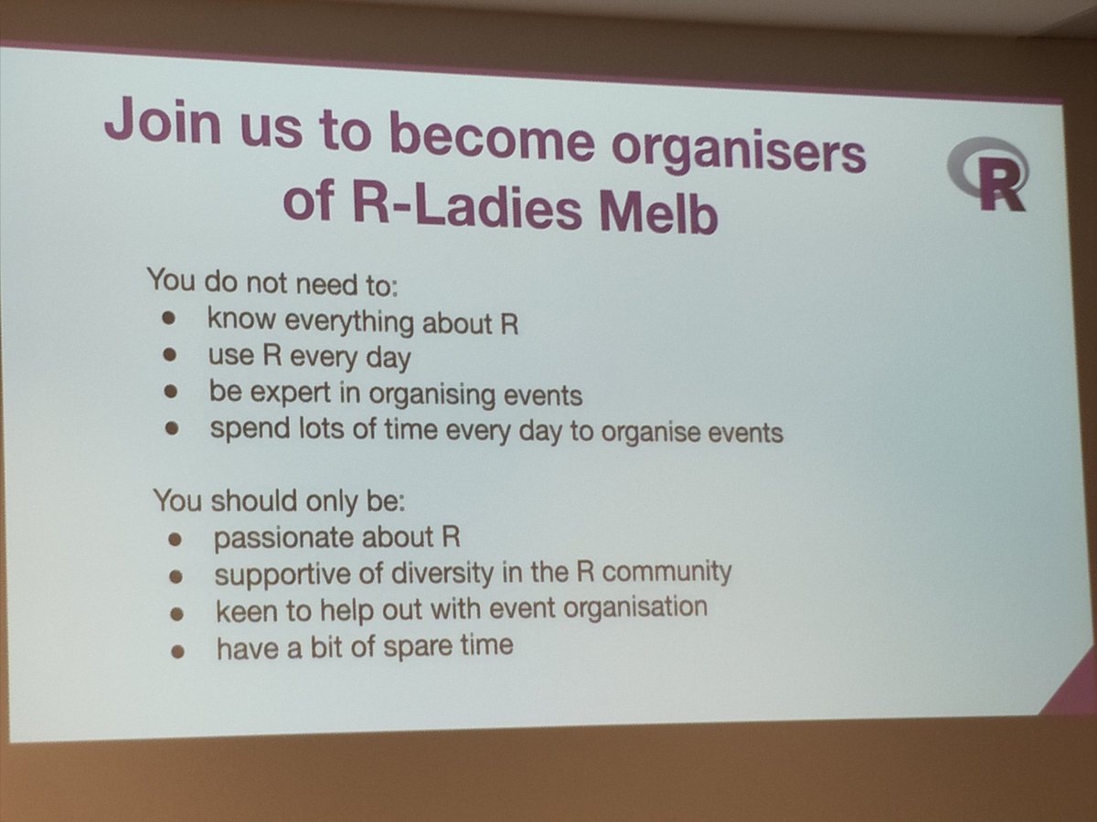 R-Ladies Melbourne Inc tweet media