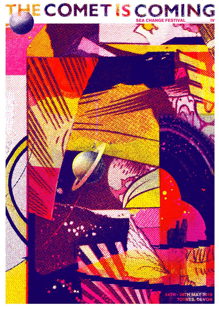 UKPosterArt's tweet image. Full set of prints for this years @driftseachange festival in Totnes. @cometcoming , @gruffingtonpost , @OfficialBagpuss / Kerr &amp;amp; Faulkner, @_tvam + official festival print. All limited edition screen prints and available at the festival. 

Designs by @lukedrozd &amp;amp; Ryan Needham.