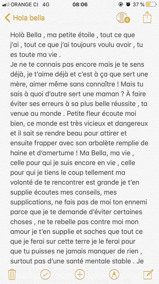 _Blvckskinny's tweet photo. Je n’ai pas encore d’enfant je n’ai même pas encore procédé à une quelquonque conception mais j’ai écrit une lettre à ma futur fille ! https://t.co/53Tee0LbR9