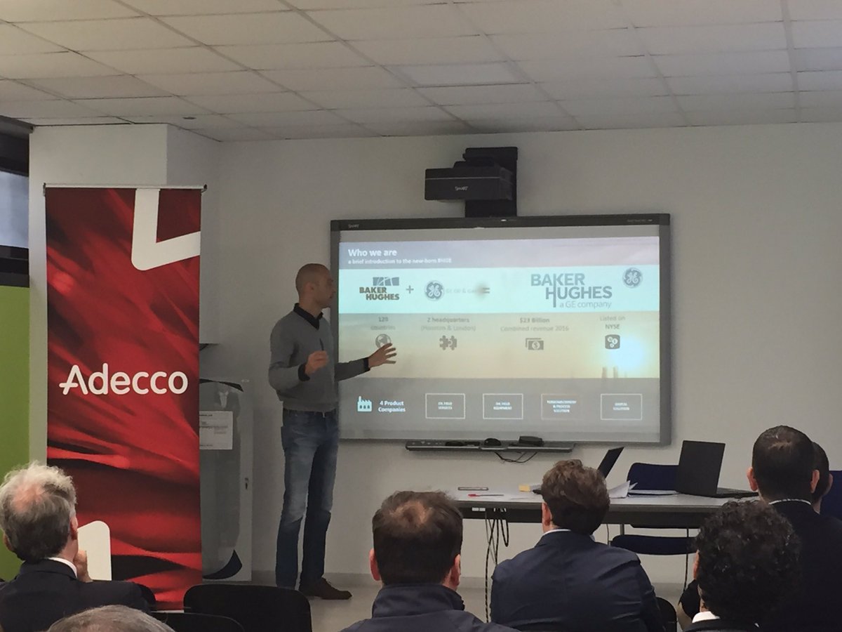 FebboRaff's tweet photo. Ospiti di #BakerHughes #NuovoPignone a #Bari per parlare di #industry4.0 soluzioni di efficienza organizzativa ed #outsourcing con @AdeccoGroup @AdeccoItalia #mylia https://t.co/2vDN2FswKM