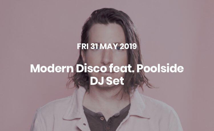 BoysGetHurt's tweet photo. 5.31 ๆธ่ฐทContactใซใฆPoolside(DJ Set)ๆฅๆฅๅ
ฌๆผใซใฆdjๅบๆผใใพใใ
ๅใฏใใผใตใคใใฎใใญใขใงใ๐ธ
will support @poolside next weekend at @ContactTokyo ๐ด
i'll be playing at the bar floor. ๐น
#daytimedisco
#moderndisco
#bargrooves
https://t.co/K42THSnMR3 https://t.co/p3OI0lErc2